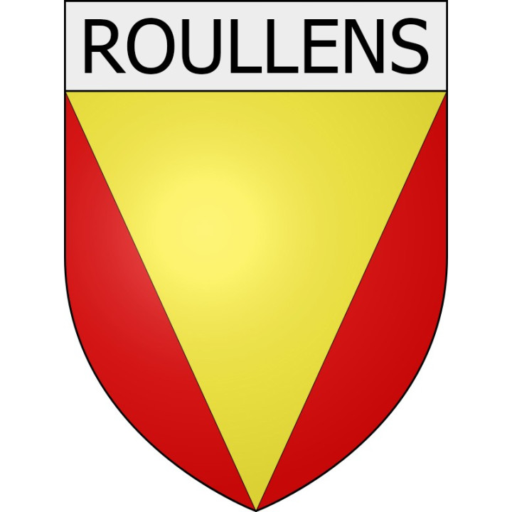 Stickers coat of arms Moussoulens adhesive sticker
