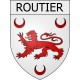 Routier 11 ville Stickers blason autocollant adhésif