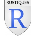Moussoulens Sticker wappen, gelsenkirchen, augsburg, klebender aufkleber