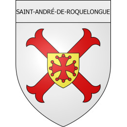 Stickers coat of arms Moussoulens adhesive sticker