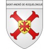 Adesivi stemma Moussoulens adesivo