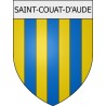 Moussoulens Sticker wappen, gelsenkirchen, augsburg, klebender aufkleber
