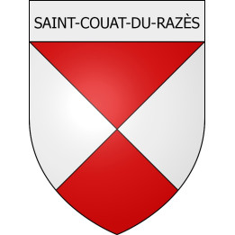 Stickers coat of arms Moussoulens adhesive sticker
