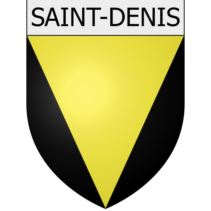 Saint-Denis 11 ville Stickers blason autocollant adhésif