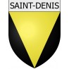 Saint-Denis 11 ville Stickers blason autocollant adhésif