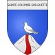 Sainte-Colombe-sur-Guette 11 ville Stickers blason autocollant adhésif