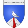 Stickers coat of arms Roubia adhesive sticker