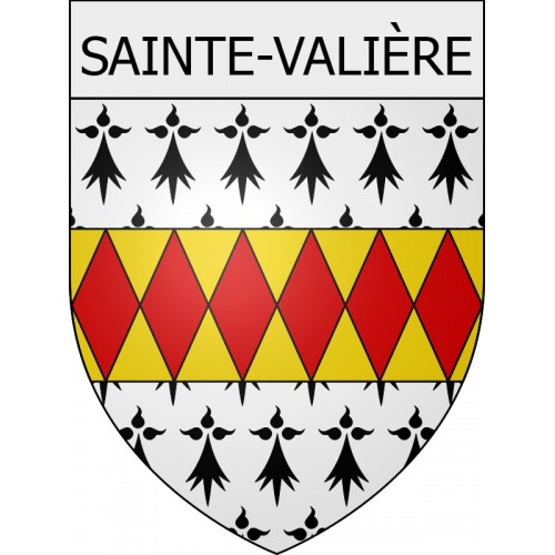 Pegatinas escudo de armas de Roubia adhesivo de la etiqueta engomada