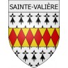 Sainte-Valière 11 ville Stickers blason autocollant adhésif