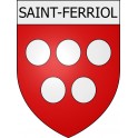 Saint-Ferriol 11 ville Stickers blason autocollant adhésif