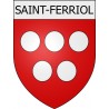 Saint-Ferriol 11 ville Stickers blason autocollant adhésif
