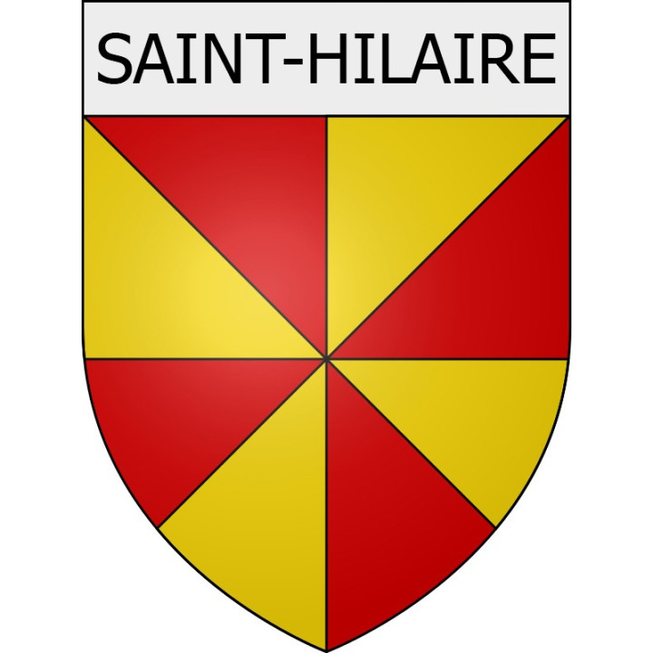 Stickers coat of arms Roubia adhesive sticker