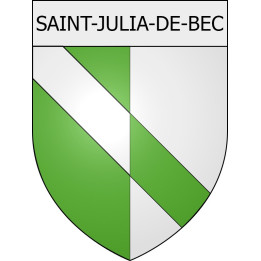 Stickers coat of arms Roubia adhesive sticker