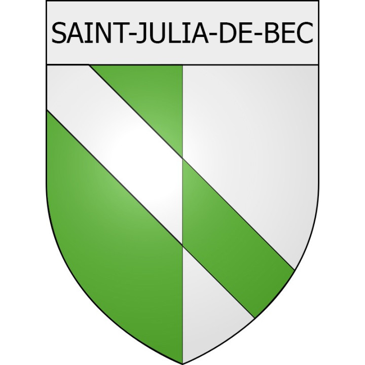 Stickers coat of arms Roubia adhesive sticker