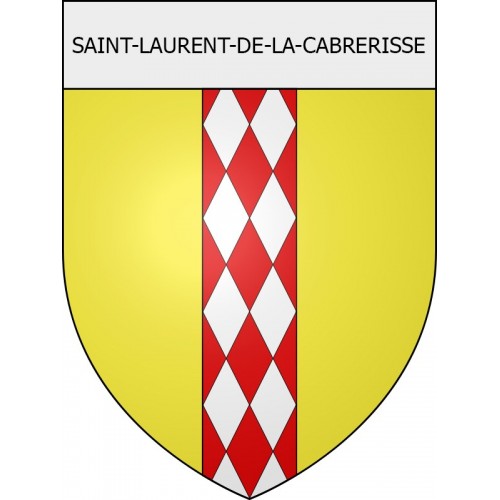 Stickers coat of arms Roubia adhesive sticker