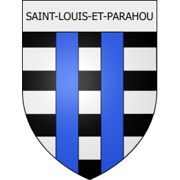 Stickers coat of arms Roubia adhesive sticker