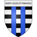 Saint-Louis-et-Parahou 11 ville Stickers blason autocollant adhésif