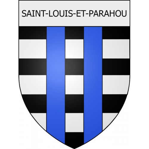 Stickers coat of arms Roubia adhesive sticker