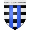 Saint-Louis-et-Parahou 11 ville Stickers blason autocollant adhésif