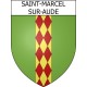 Saint-Marcel-sur-Aude 11 ville Stickers blason autocollant adhésif