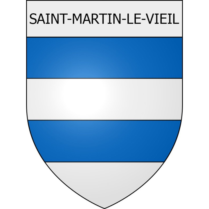 Stickers coat of arms Roubia adhesive sticker