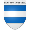 Stickers coat of arms Roubia adhesive sticker