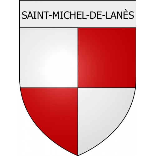 Stickers coat of arms Roubia adhesive sticker