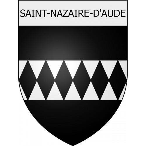 Saint-Nazaire-d'Aude 11 ville Stickers blason autocollant adhésif