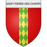 Saint-Pierre-des-Champs 11 ville Stickers blason autocollant adhésif