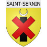 Pegatinas escudo de armas de Roubia adhesivo de la etiqueta engomada