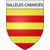 Sallèles-Cabardès 11 ville Stickers blason autocollant adhésif