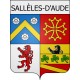 Stickers coat of arms Roubia adhesive sticker