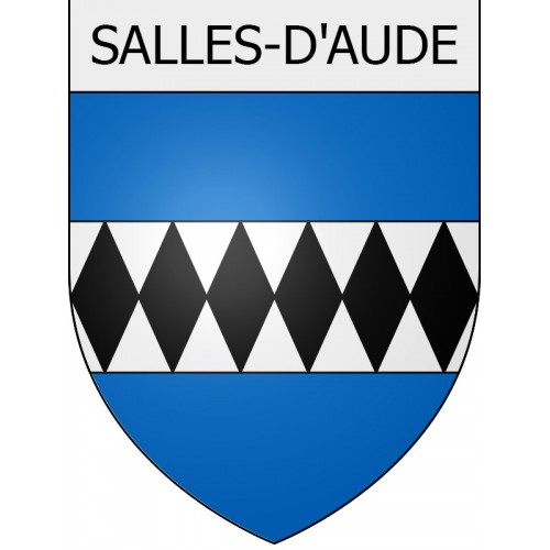 Stickers coat of arms Roubia adhesive sticker