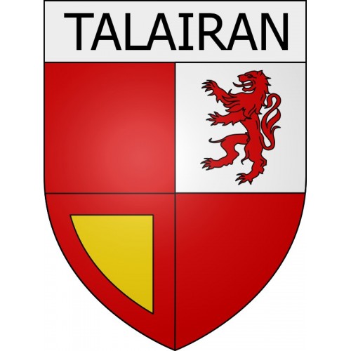 Pegatinas escudo de armas de Roubia adhesivo de la etiqueta engomada