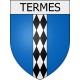 Termes 11 ville Stickers blason autocollant adhésif