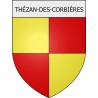 Pegatinas escudo de armas de Roubia adhesivo de la etiqueta engomada