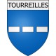 Tourreilles 11 ville Stickers blason autocollant adhésif