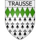 Trausse 11 ville Stickers blason autocollant adhésif