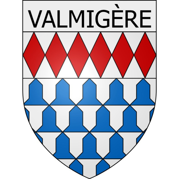 Stickers coat of arms Roubia adhesive sticker