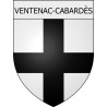 Pegatinas escudo de armas de Roubia adhesivo de la etiqueta engomada