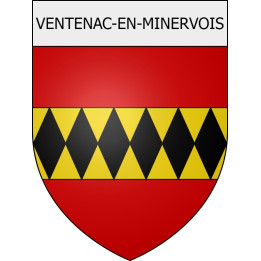 Ventenac-en-Minervois 11 ville Stickers blason autocollant adhésif