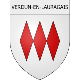 Stickers coat of arms Roubia adhesive sticker