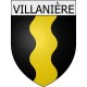 Stickers coat of arms Roubia adhesive sticker