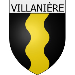 Stickers coat of arms Roubia adhesive sticker