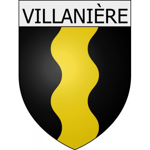 Stickers coat of arms Roubia adhesive sticker