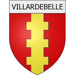 Stickers coat of arms Roubia adhesive sticker