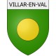 Villar-en-Val 11 ville Stickers blason autocollant adhésif