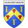 Villar-Saint-Anselme 11 ville Stickers blason autocollant adhésif