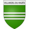 Pegatinas escudo de armas de Roubia adhesivo de la etiqueta engomada