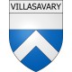 Villasavary 11 ville Stickers blason autocollant adhésif